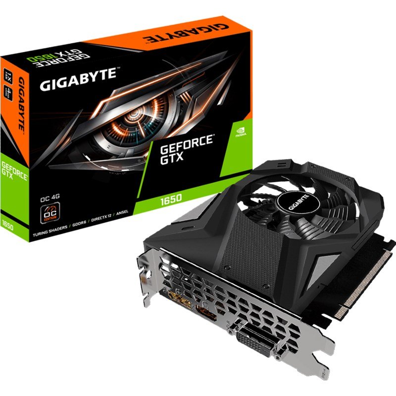 Tarjeta Gráfica GIGABYTE GeForce GTX 1650 D6 OC | 4GB GDDR6
