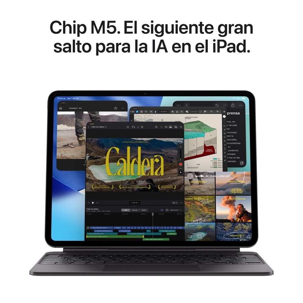 iPad Pro 11" (M5) 512 GB Negro espacial vista 3