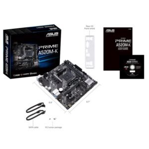 Board ASUS PRIME A520M-K | AM4 Micro-ATX | DDR4