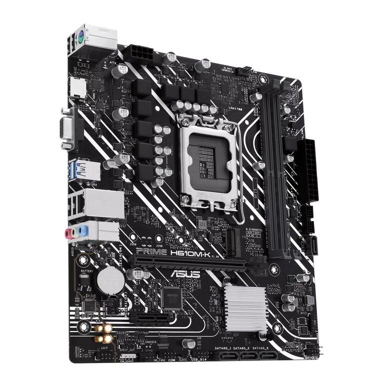 Board ASUS PRIME H610M-K | LGA 1700 Micro-ATX | DDR5 - Imagen 3