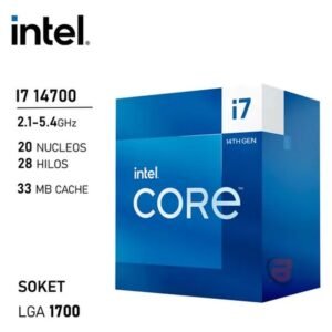 Procesador Intel Core i7-14700 | LGA 1700 | 20 núcleos