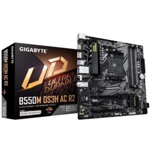 Board GIGABYTE B550M DS3H AC R2 | AM4 Micro-ATX | DDR4 | WiFi