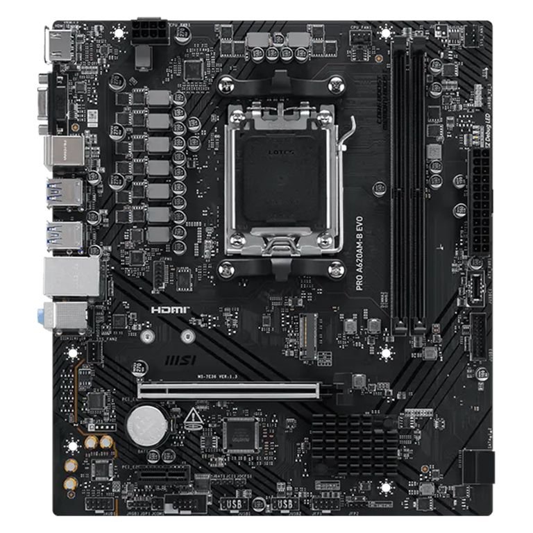 Board MSI PRO A620AM-B EVO | AM5 Micro-ATX | DDR5 - Imagen 3