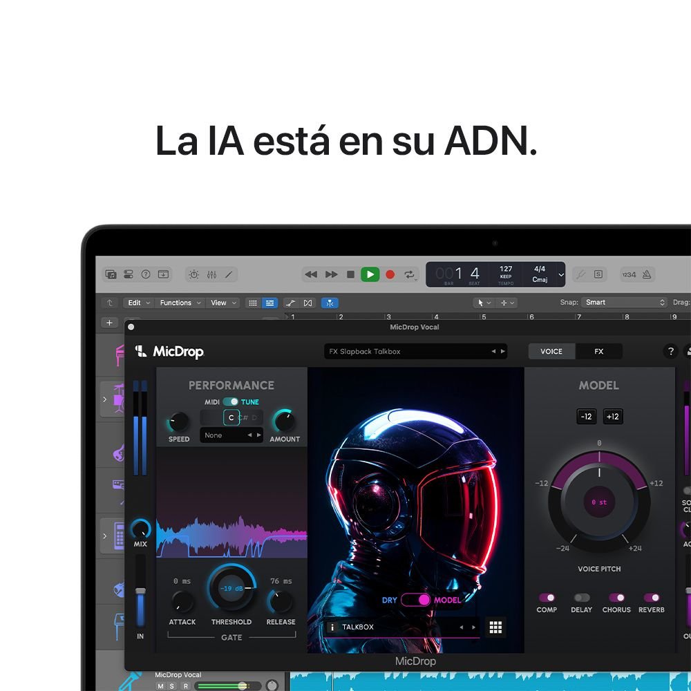 MacBook Pro 14" (M5) 1 TB Negro espacial vista 3