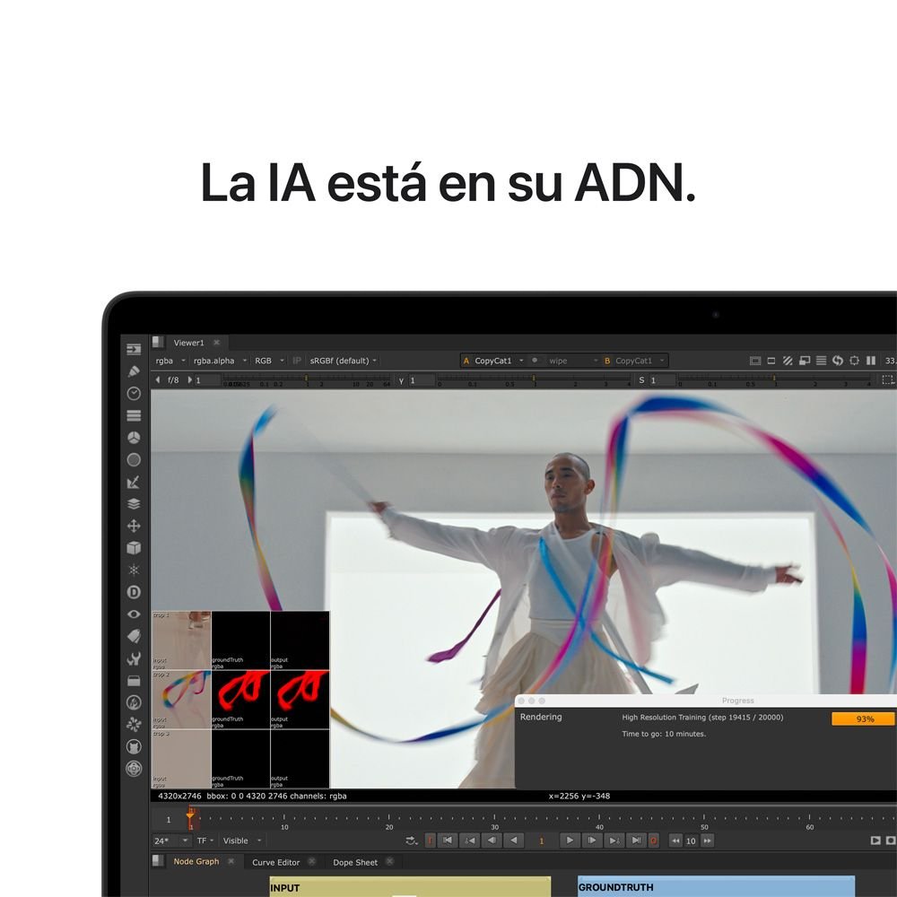 MacBook Pro 16" (M5 Pro) 1 TB Negro espacial vista 3