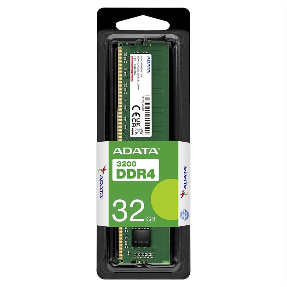 Memoria RAM ADATA Premier 32GB DDR4 3200MHz | DIMM | Para PC Escritorio