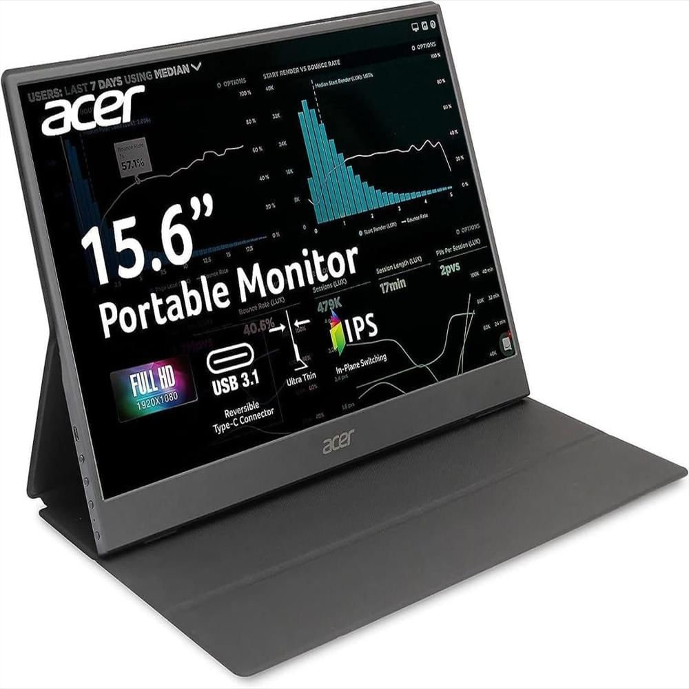 Monitor Acer PM161Q | 15.6" IPS Full HD | 60Hz | USB-C + Mini HDMI - Imagen 2