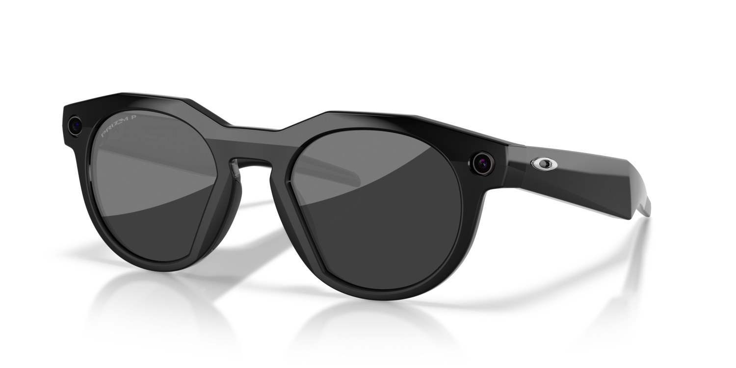 Oakley Meta HSTN negro lente polarizado foto oficial