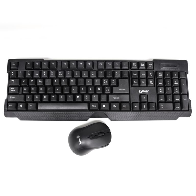Combo Teclado y Mouse Inalámbrico Basik BSK-02