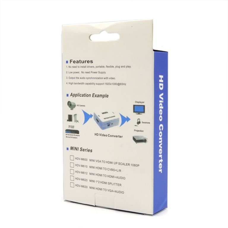 Caja Convertidora HDMI a RCA Jaltech B362