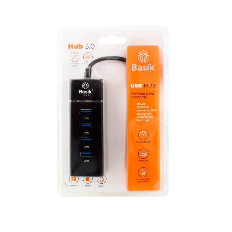 HUB USB 3.0 X4 Jaltech HUB4A