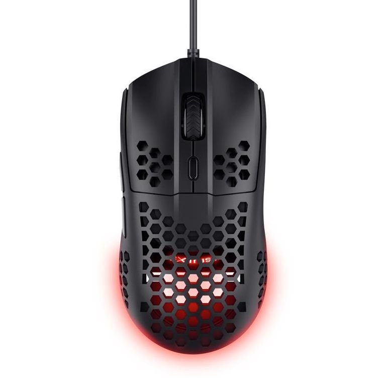 Mouse Gamer Trust USB Helox RGB Negro GXT 928