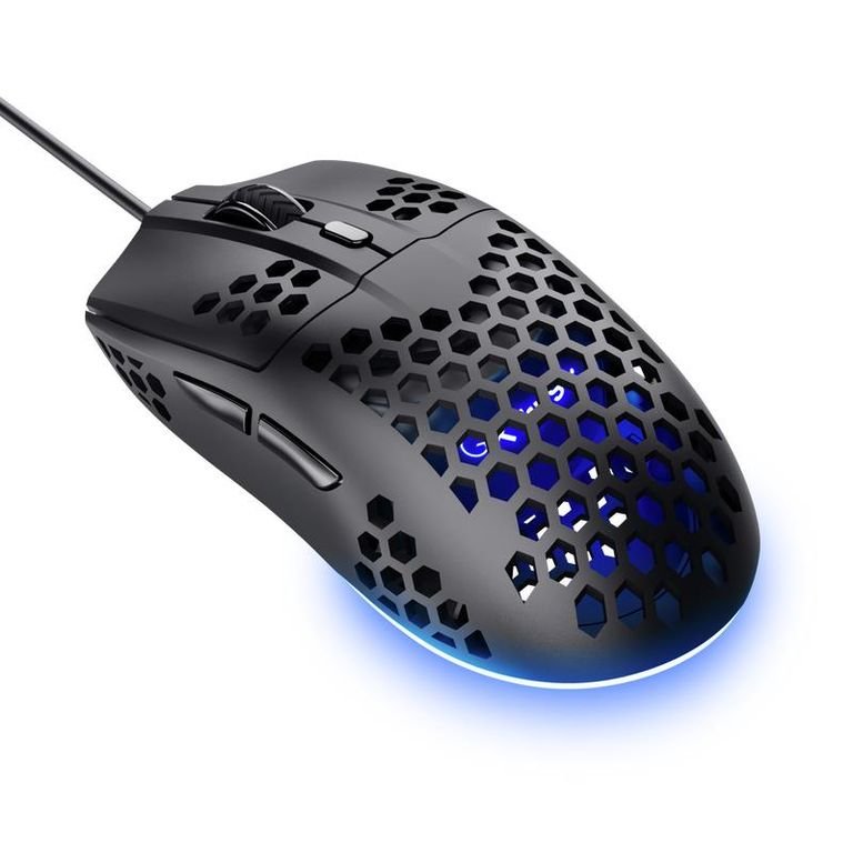 Mouse Gamer Trust USB Helox RGB Negro GXT 928 - Imagen 2