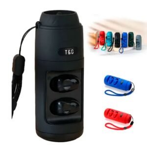 Parlante Inalámbrico + Audífonos T&G TG806