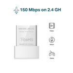Adaptador Nano USB WiFi 150 Mbps Mercusys MW150US