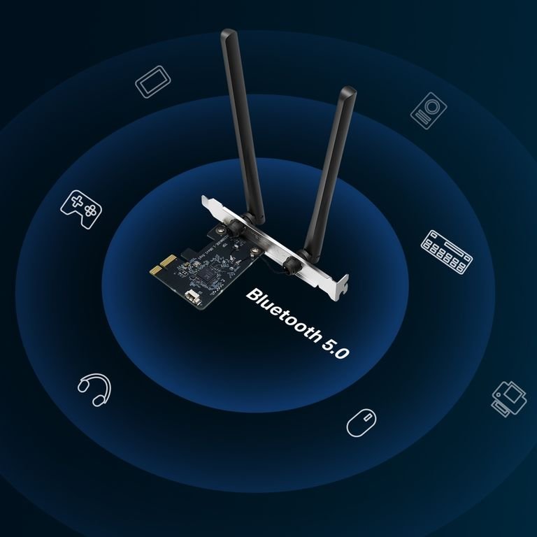 Adaptador de WiFi + Bluetooth 5.0 Mercusys MA30E - Imagen 2