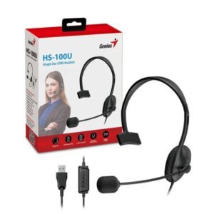 Diadema Genius HS-100U | USB | Monoaural con Micrófono