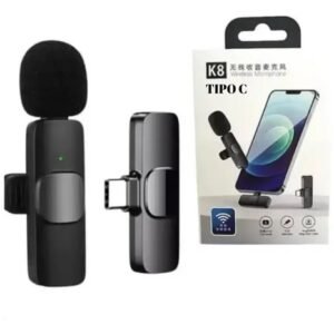 Micrófono Lavalier Inalámbrico K8 | Tipo C | Para Celular Android