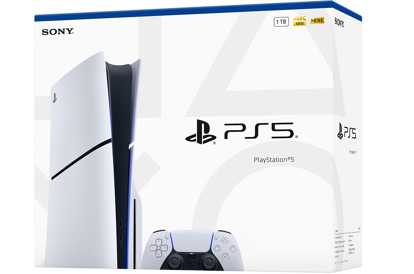 PlayStation 5 Slim Disco Físico 1TB caja oficial