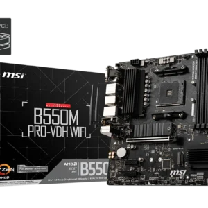 Board MSI B550M PRO-VDH WIFI | AM4 Micro-ATX | DDR4 | PCIe 4.0