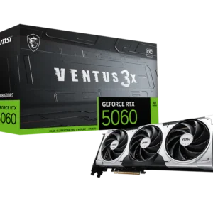 Tarjeta Gráfica MSI GeForce RTX 5060 VENTUS 3X OC | 8GB GDDR7